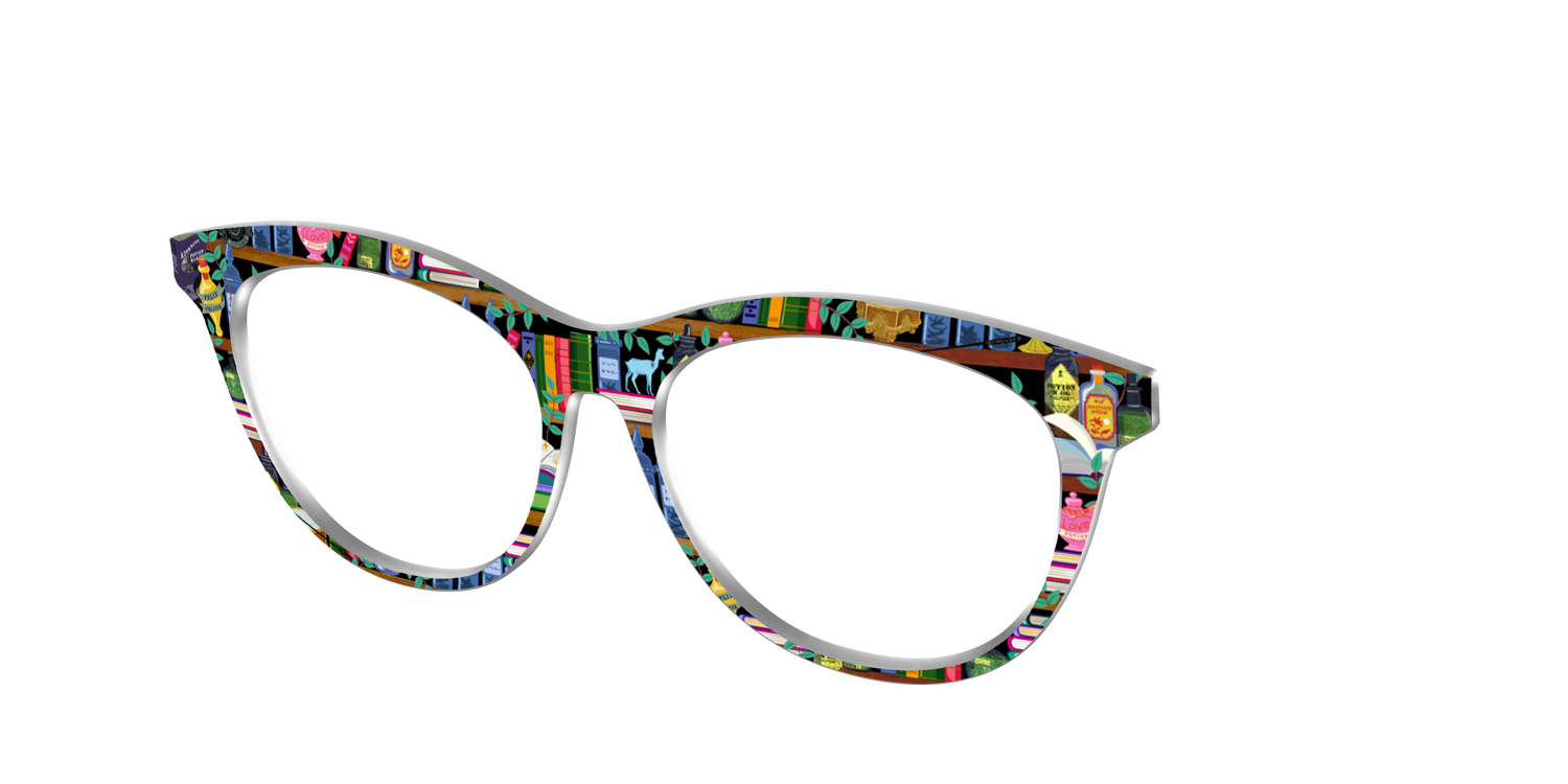 The Potions Bookcase - Angle Top Image - Pair Eyewear