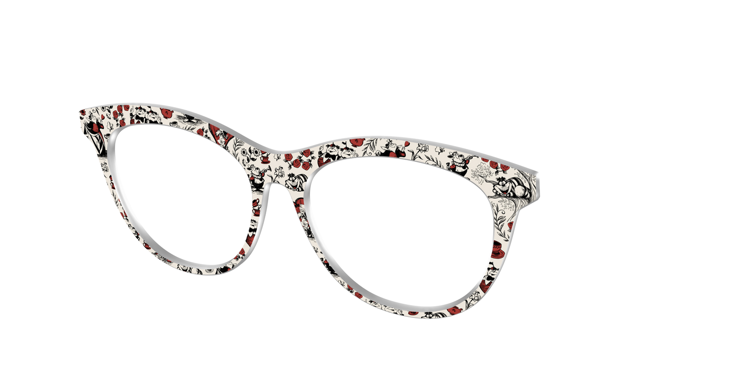 Queen of Hearts Toile - Angle Top Image - Pair Eyewear