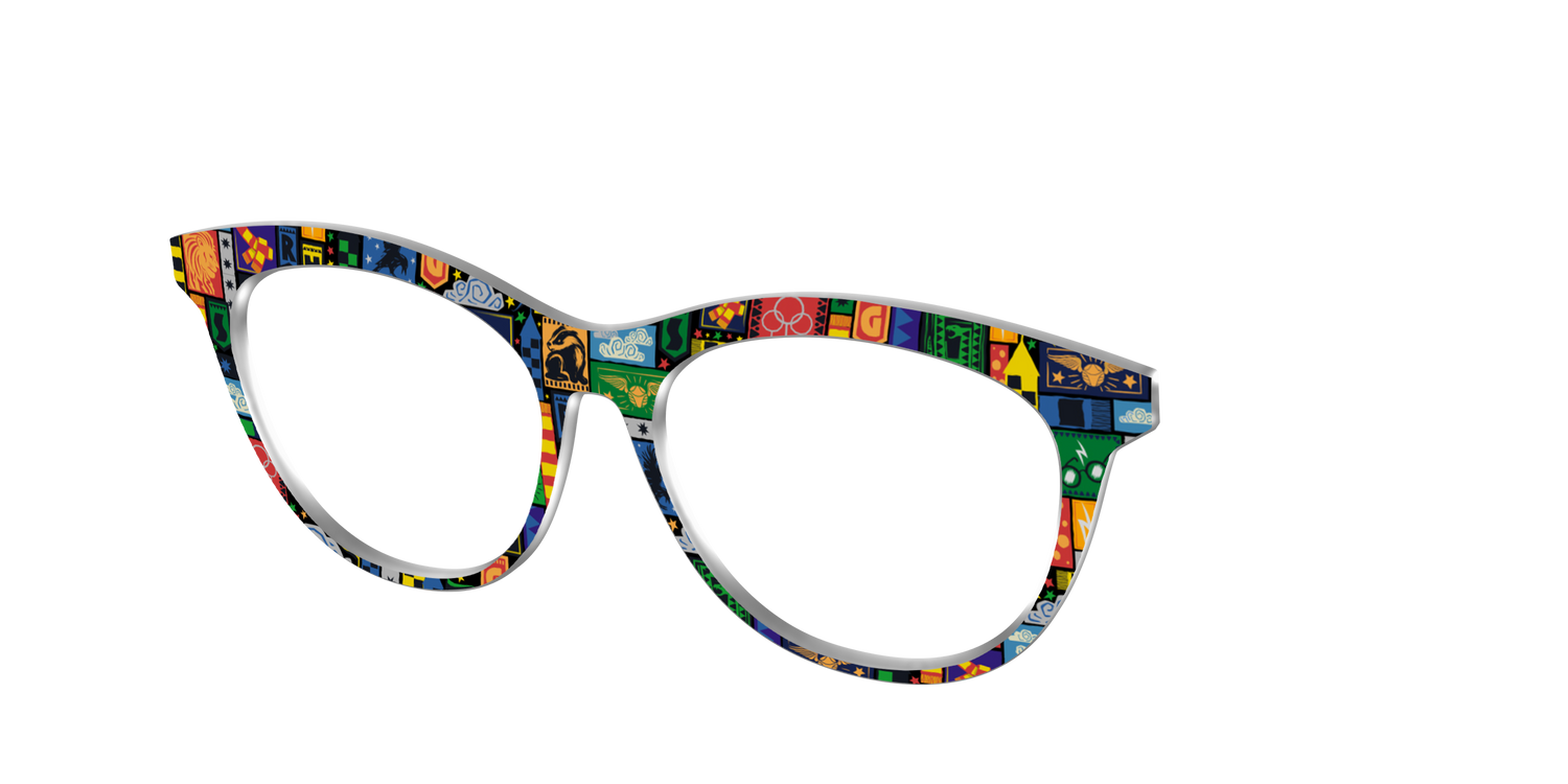 The Quidditch Patchwork - Angle Top Image - Pair Eyewear