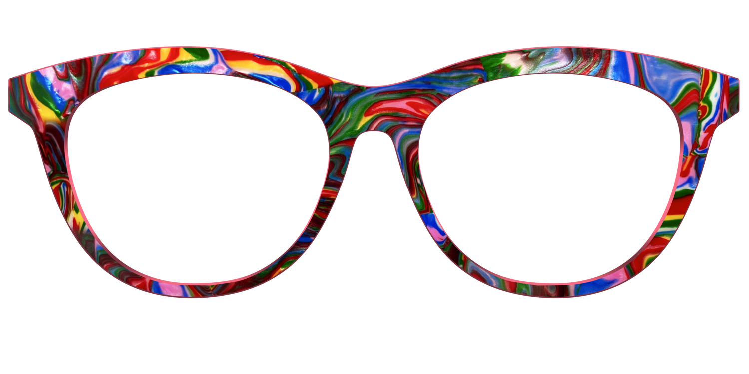 The Radiant Pearl Marble - Front Top Image - Pair Eyewear