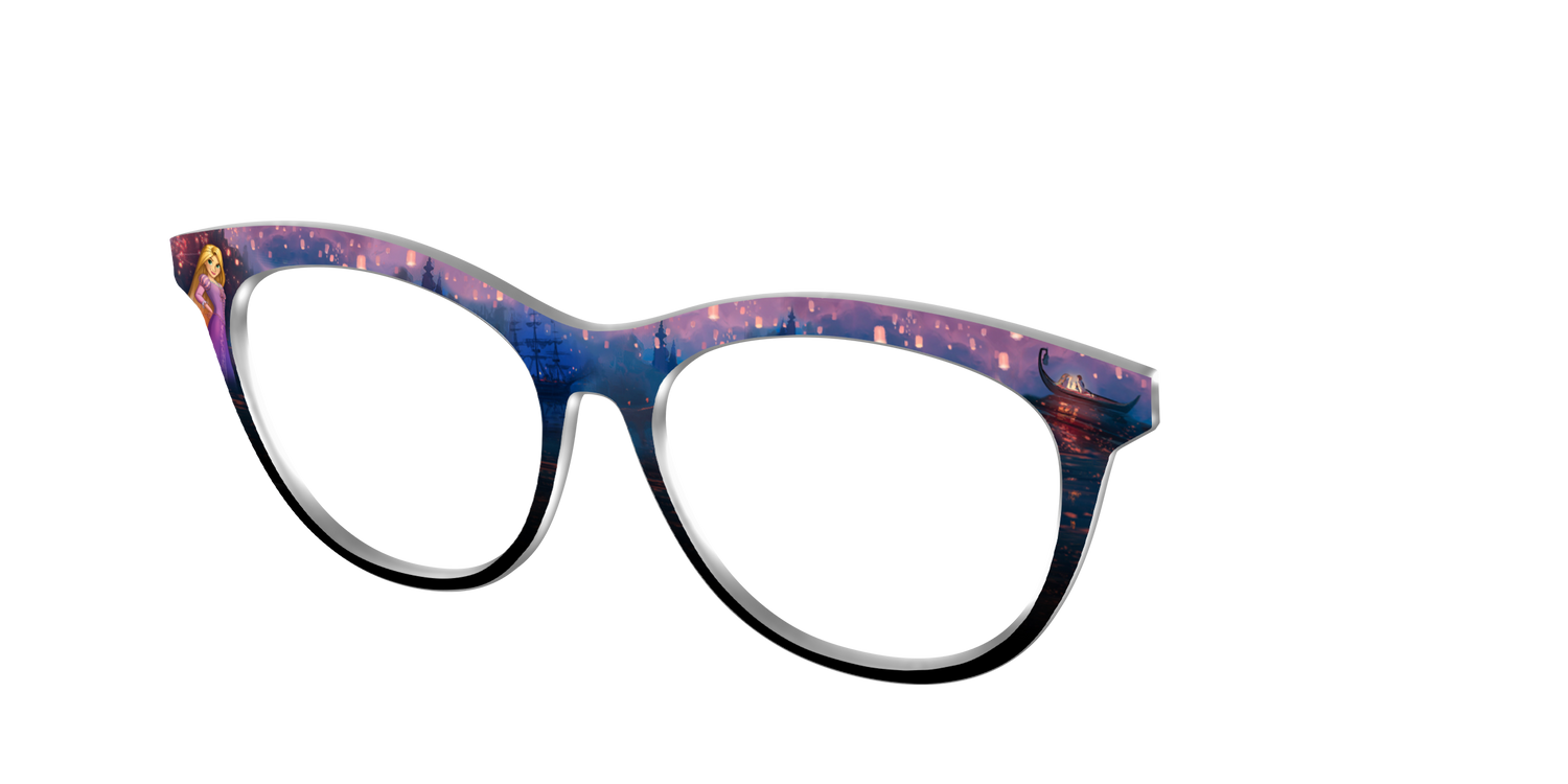 Rapunzel's Floating Lights - Angle Top Image - Pair Eyewear
