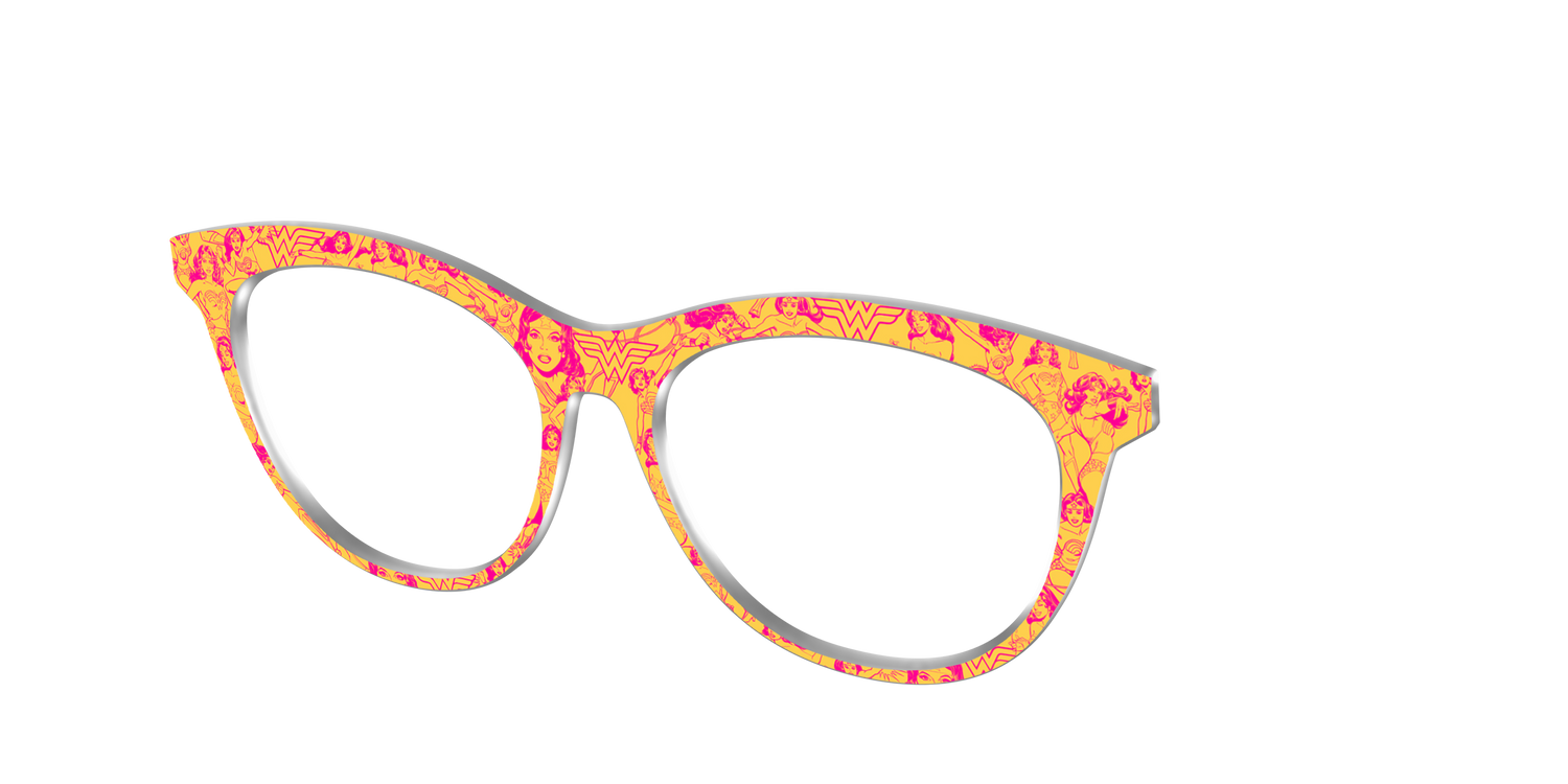 The Retro Wonder Woman - Angle Top Image - Pair Eyewear