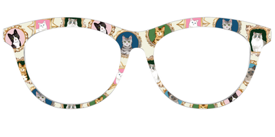 The Rococo Kittens - Front Top Thumbnail - Pair Eyewear