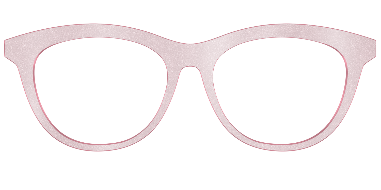 The Rose Shimmer - Front Top Image - Pair Eyewear