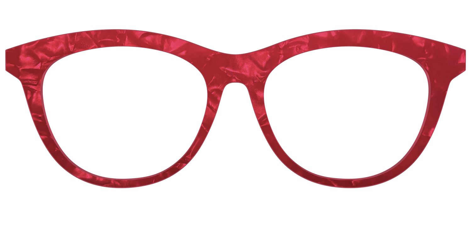 The Ruby Pearl Marble - Front Top Image - Pair Eyewear