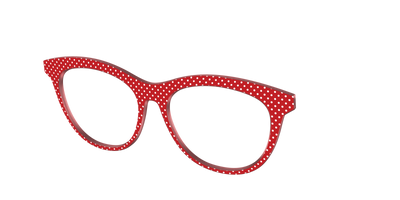 The Ruby Pin Dot - Angle Top Thumbnail - Pair Eyewear