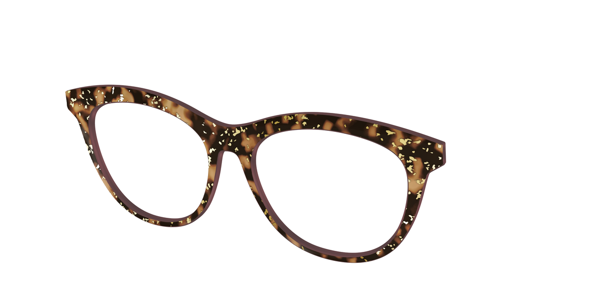 The Sandalwood Tortoise with Gold Foil - Angle Top Image - Pair Eyewear