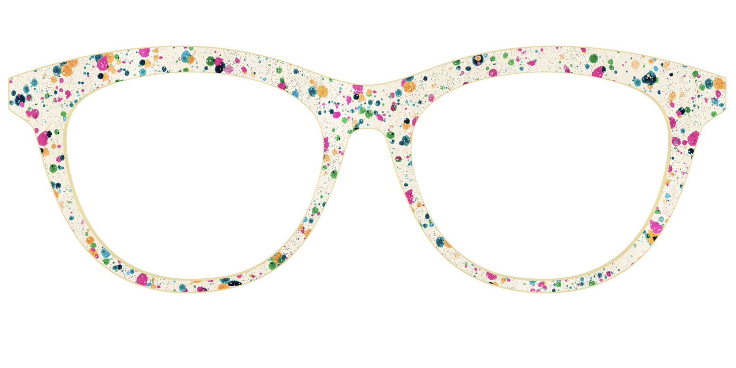 The Shimmer Speckled Egg - Front Top Image - Pair Eyewear
