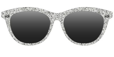 The Polarized Silver Sparkle Sun Top - Front Top Thumbnail - Pair Eyewear