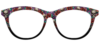 The Skull & Thorn Stained Glass - Front Top Thumbnail - Pair Eyewear