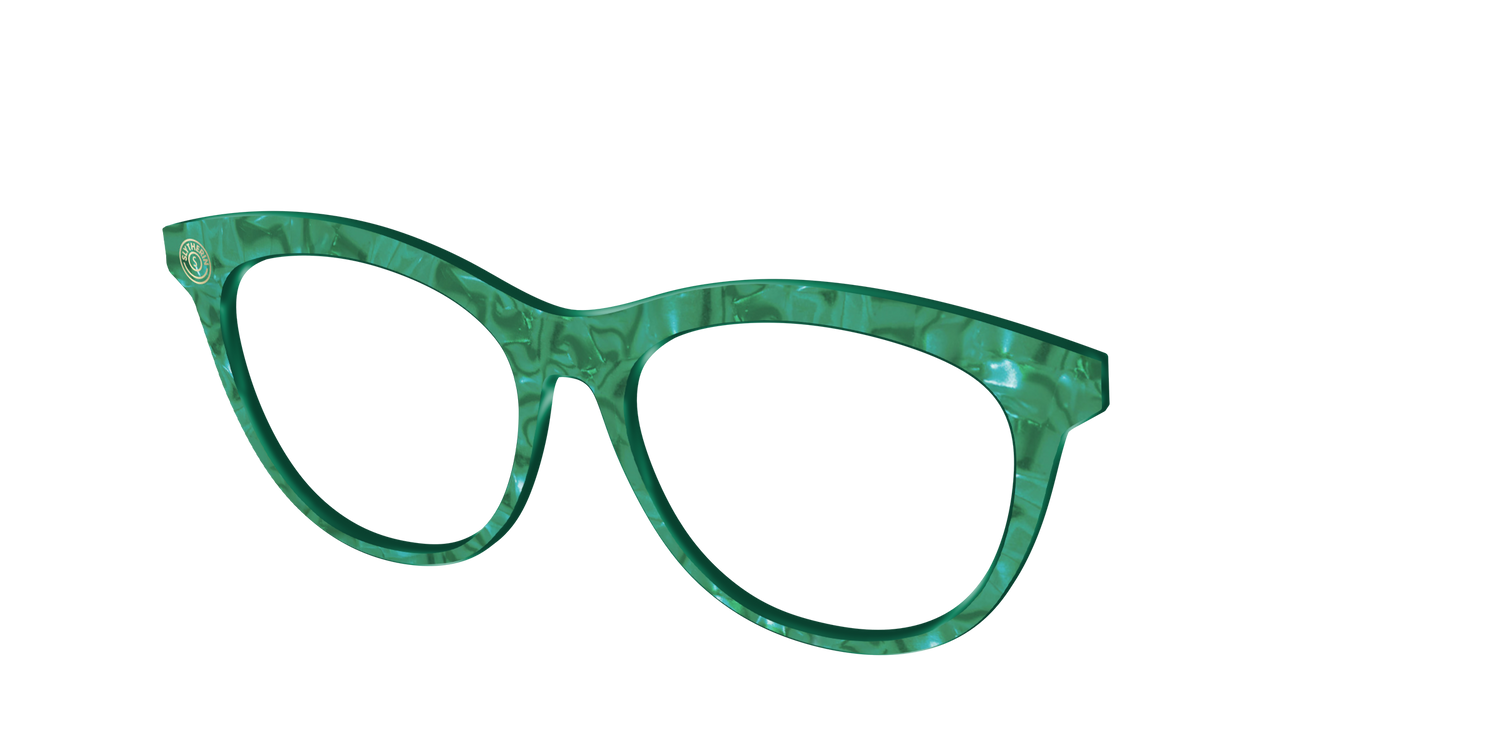 The Slytherin™ Pearl Tortoise - Angle Top Image - Pair Eyewear