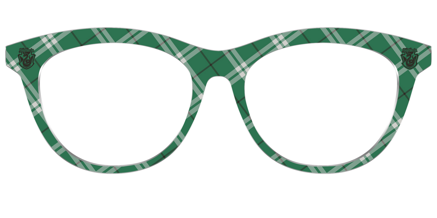 The Slytherin™ Plaid - Front Top Image - Pair Eyewear