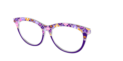The Spooky Scallop Split - Angle Top Thumbnail - Pair Eyewear