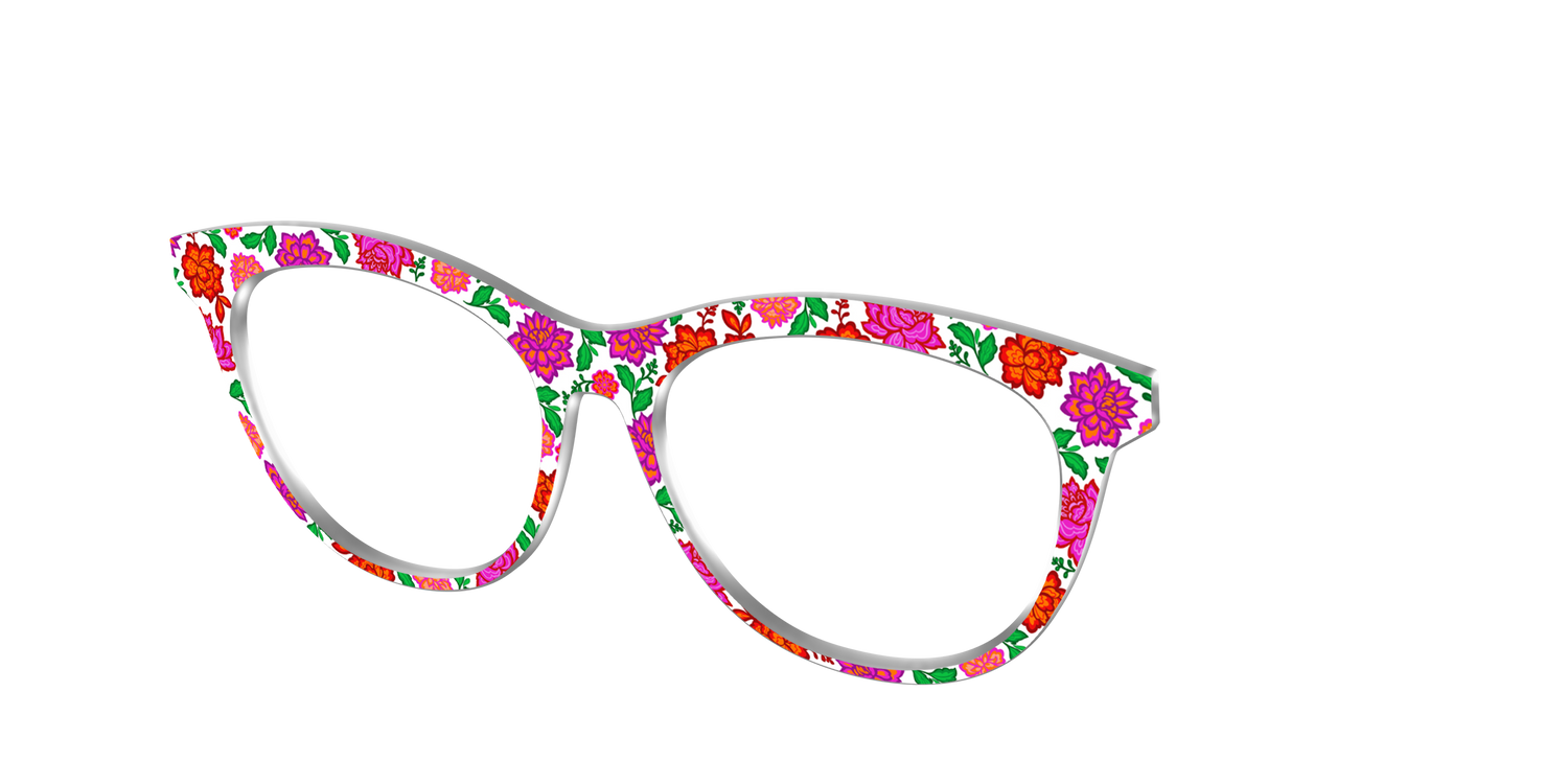 The Terrace Floral - Angle Top Image - Pair Eyewear