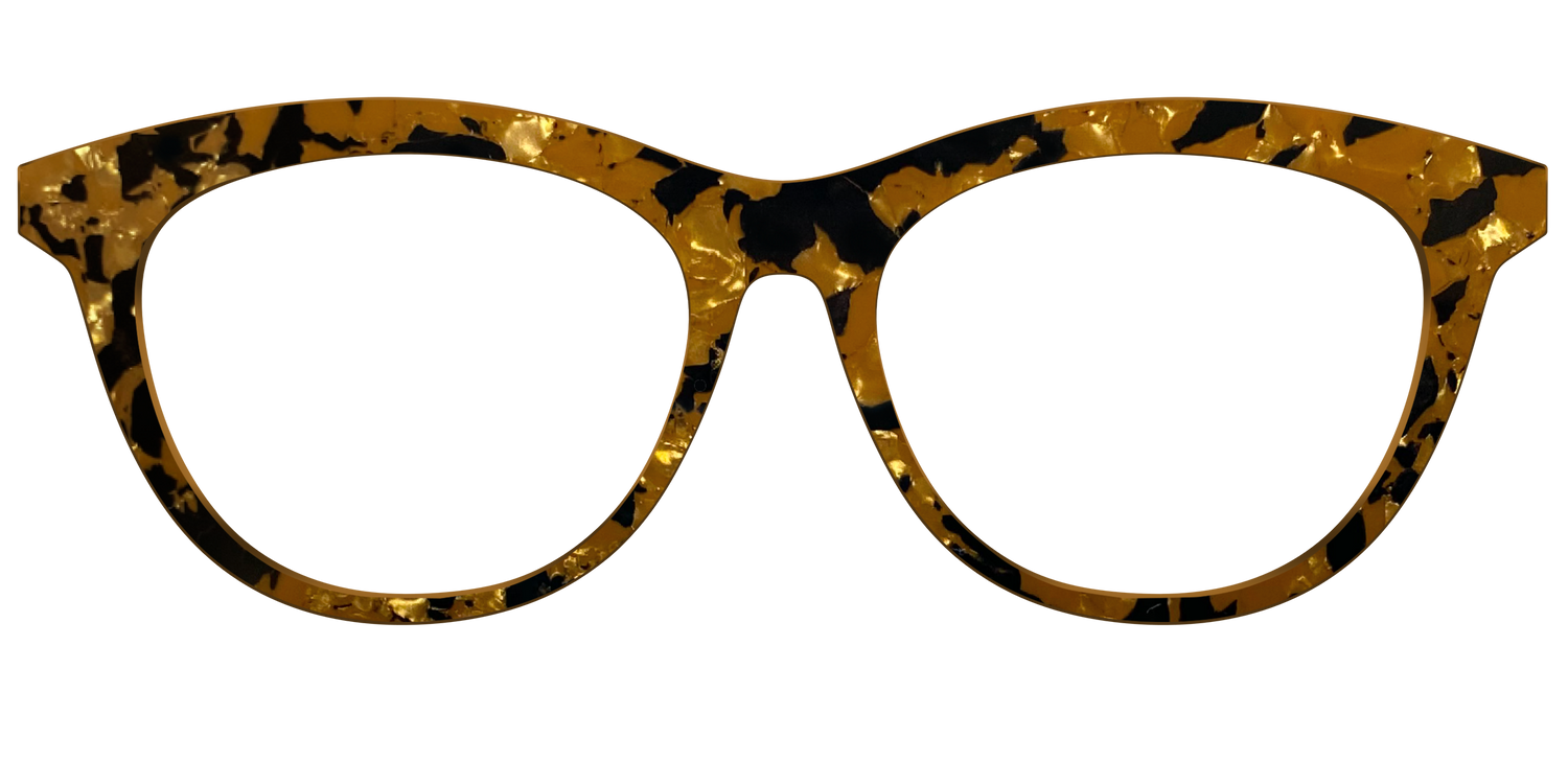 The Tiger's Eye Pearl Tortoise - Front Top Image - Pair Eyewear