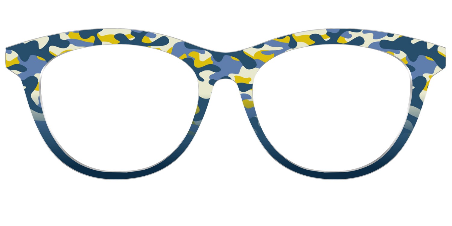 The Waterfront Breeze Camo - Front Top Image - Pair Eyewear