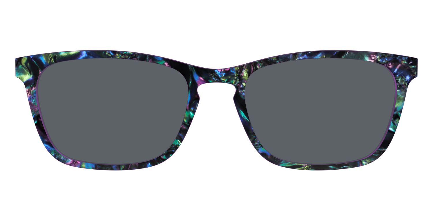 The Polarized Abalone Sun Top - Front Top Image - Pair Eyewear