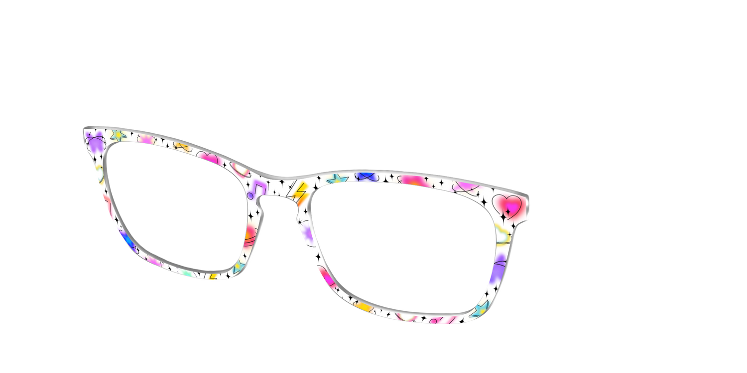 The Airbrushed Icons - Angle Top Image - Pair Eyewear