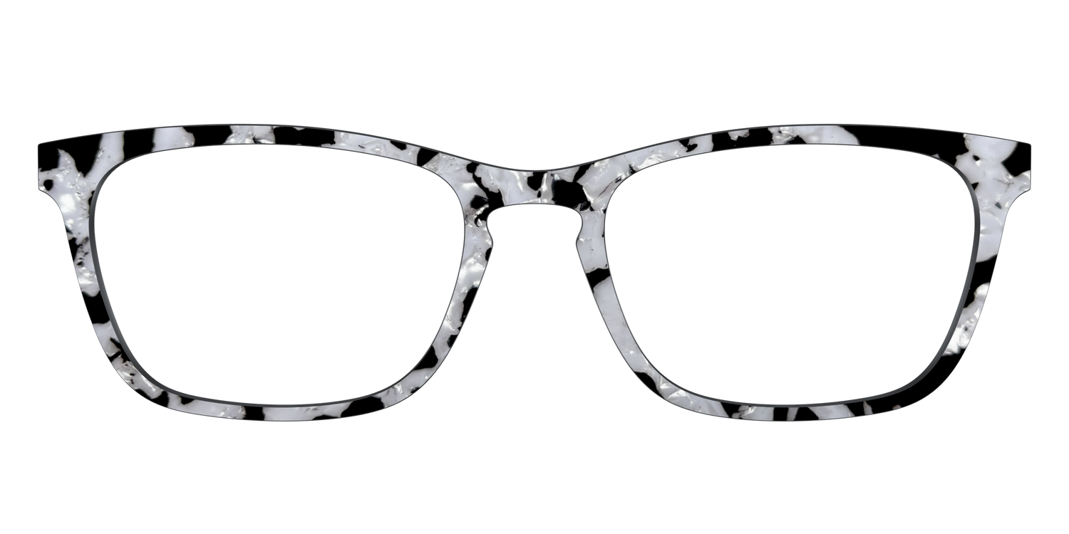 The Black & White Pearl Tortoise - Front Top Image - Pair Eyewear