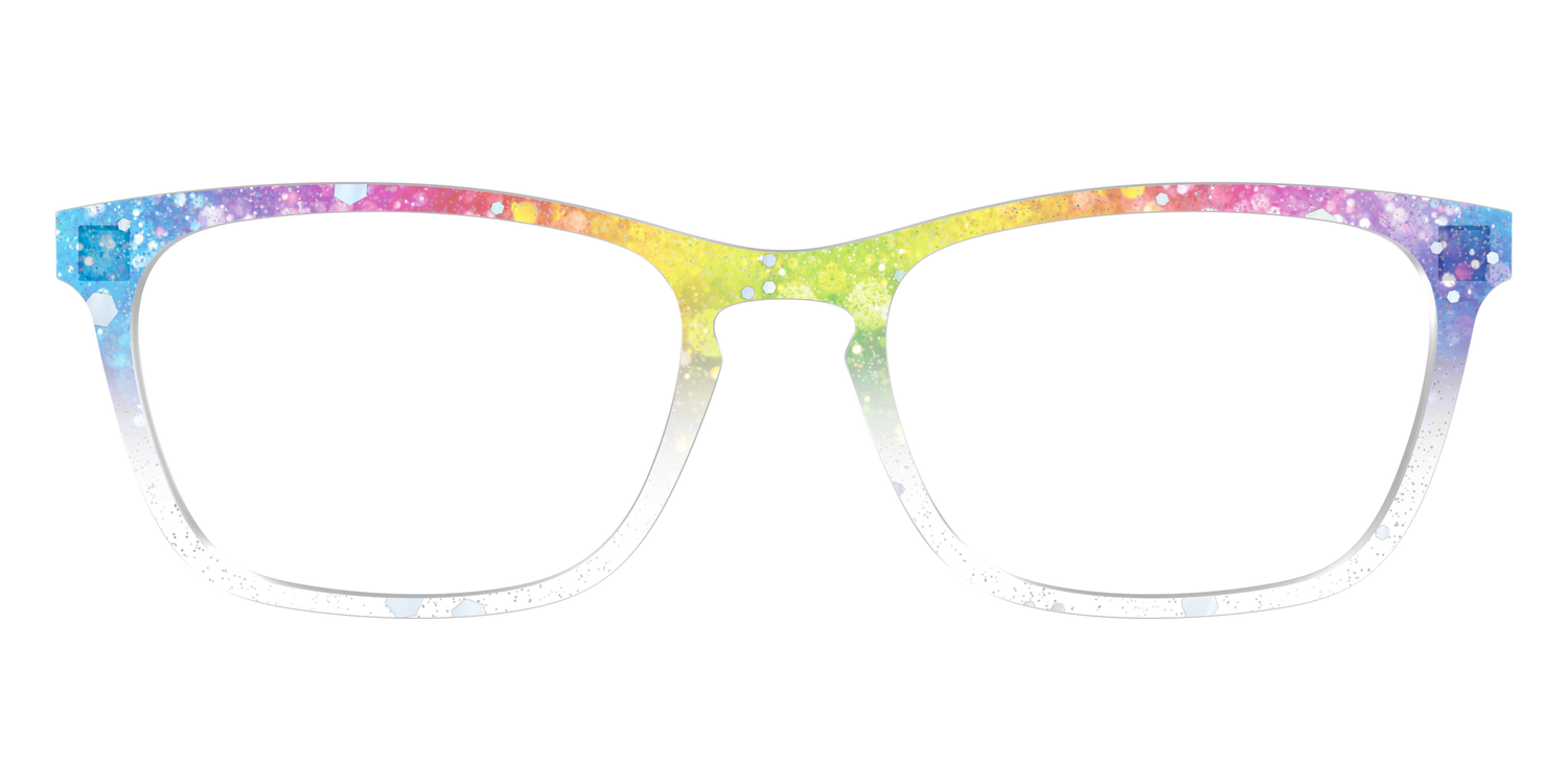 The Bold Bokeh Glitter Crystal - Front Top Image - Pair Eyewear