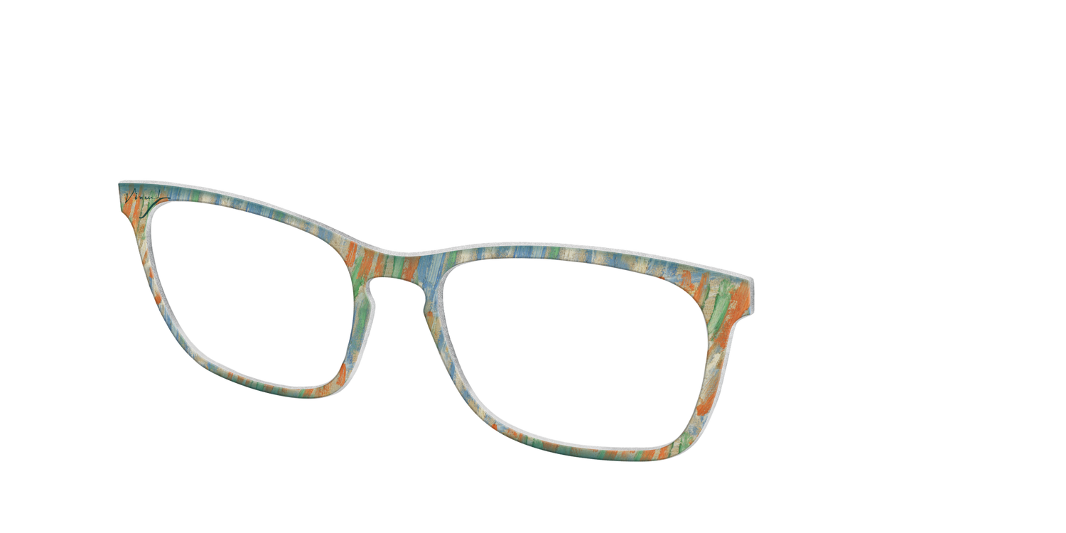 The Brush Strokes - Angle Top Image - Pair Eyewear