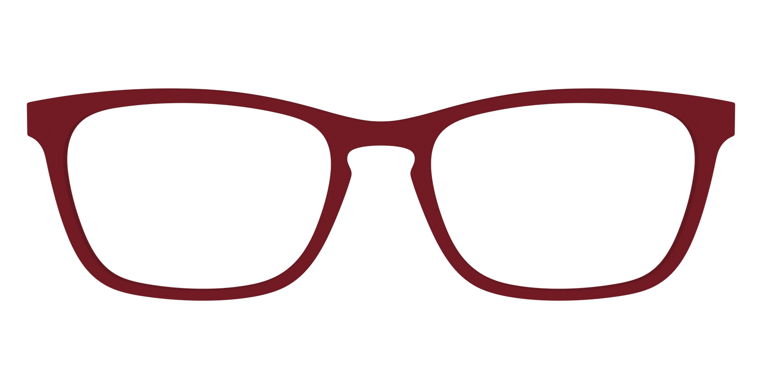 The Burgundy - Front Top Image - Pair Eyewear