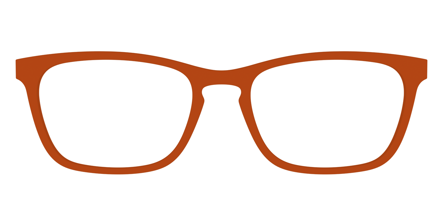 The Burnt Orange - Front Top Image - Pair Eyewear