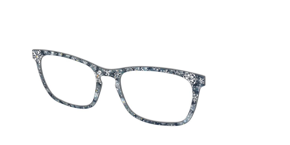 The Christmas Town Snow Globe with Holographic Glitter - Angle Top Image - Pair Eyewear