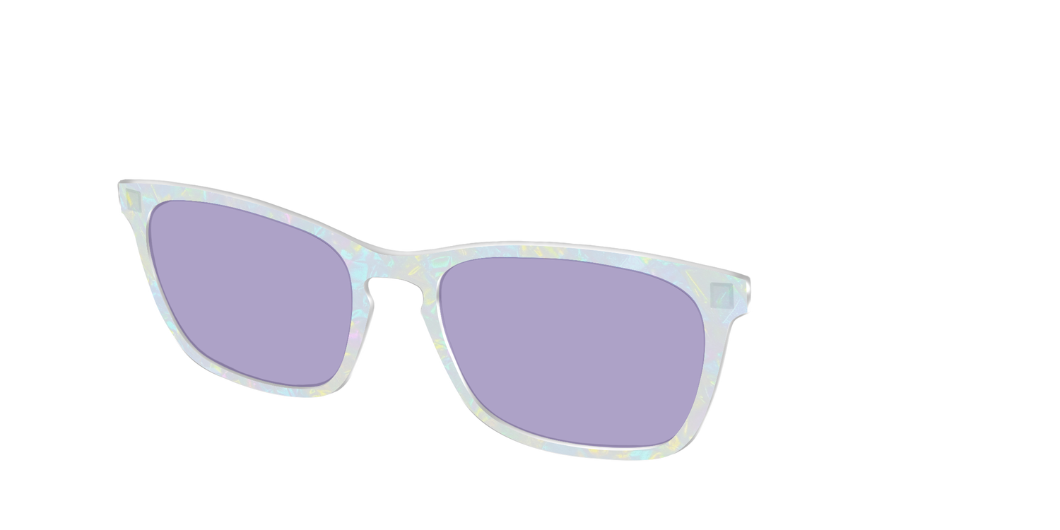 The Dazzling Opal with Celestial Purple Lens - Angle Top Image - Pair Eyewear