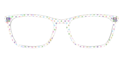 The Egg Polka Dot with Gold Foil Crystal - Front Top Thumbnail - Pair Eyewear