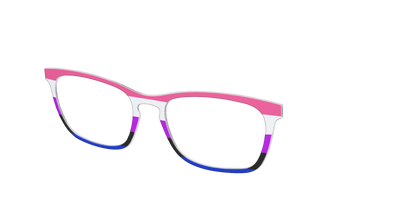 The Genderfluid Flag - Angle Top Thumbnail - Pair Eyewear