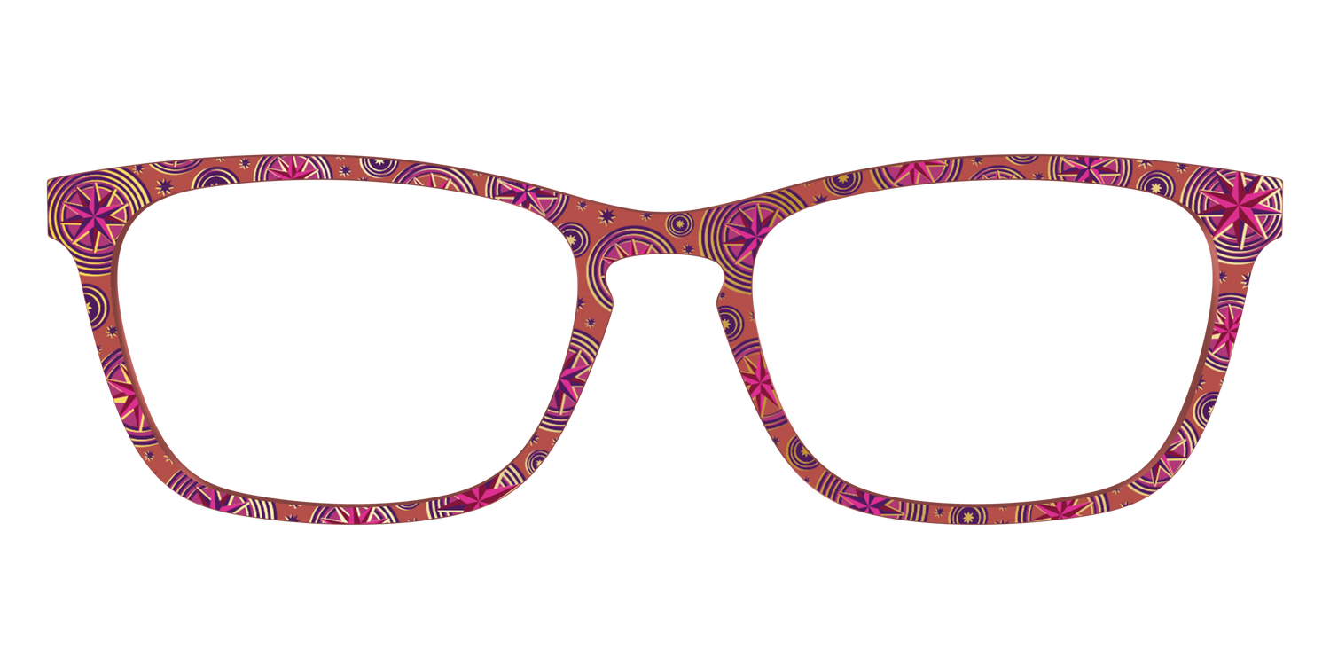 The Gold Foil Luna Lovegood™ - Front Top Image - Pair Eyewear
