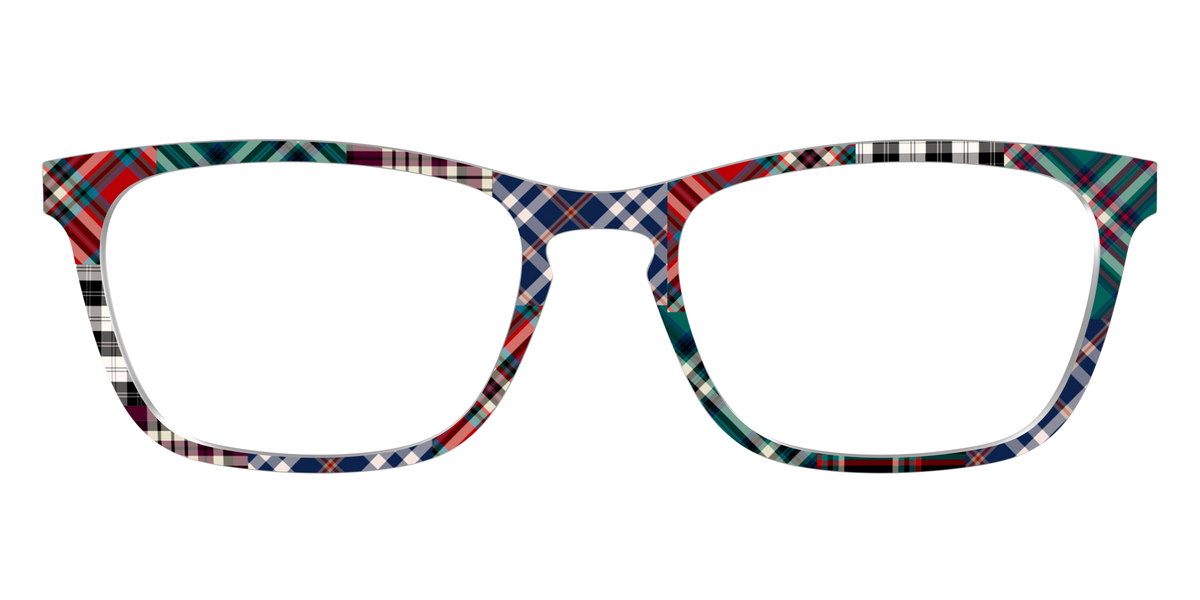 The Grunge Plaid Print Mix - Front Top Image - Pair Eyewear