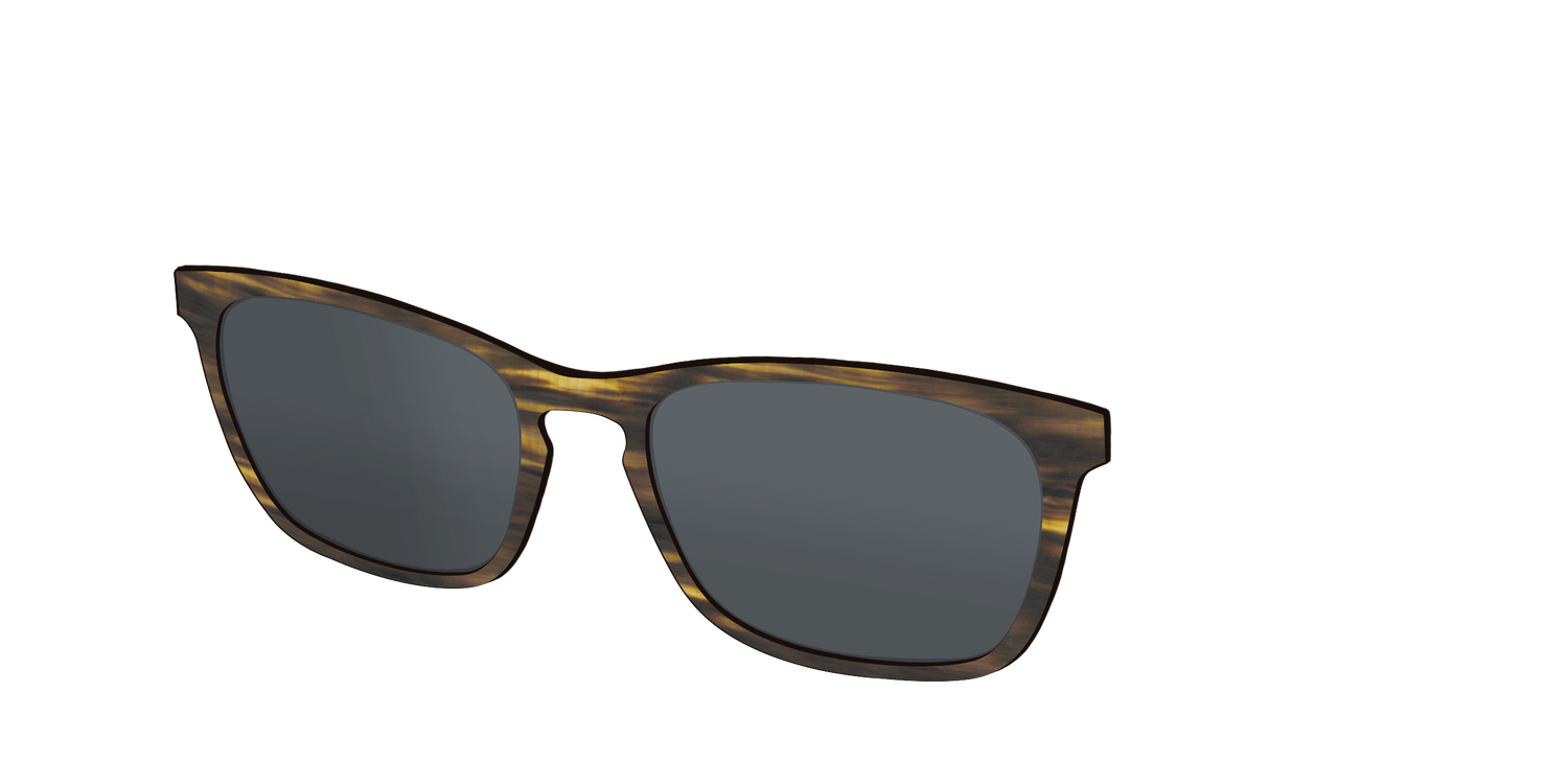 The Polarized Horn Sun Top - Angle Top Image - Pair Eyewear