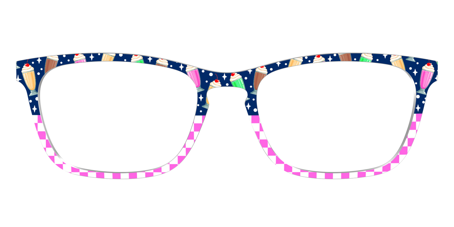 The Ice Cream Social Split - Front Top Image - Pair Eyewear