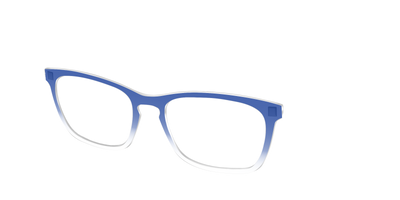 The Indigo Gradient Crystal - Angle Top Thumbnail - Pair Eyewear
