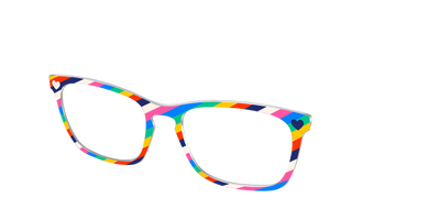 The Love Out Loud Stripes - Angle Top Thumbnail - Pair Eyewear