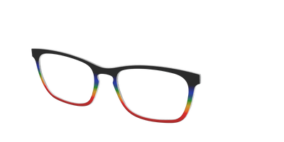 The Love Wins Gradient - Angle Top Thumbnail - Pair Eyewear