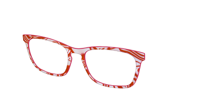 The Peppermint Swirl - Angle Top Thumbnail - Pair Eyewear