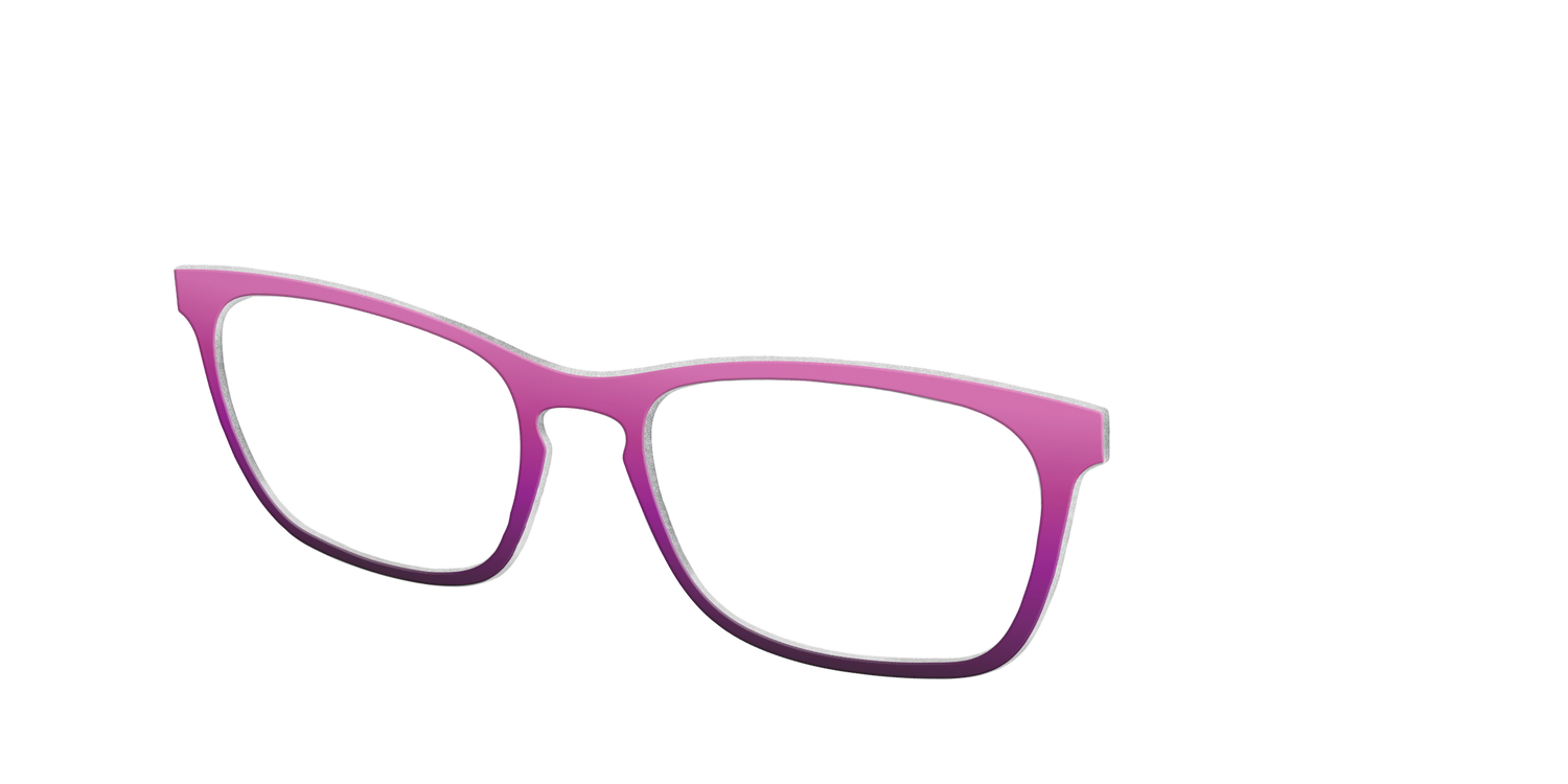 The Pink to Plum Gradient - Angle Top Image - Pair Eyewear