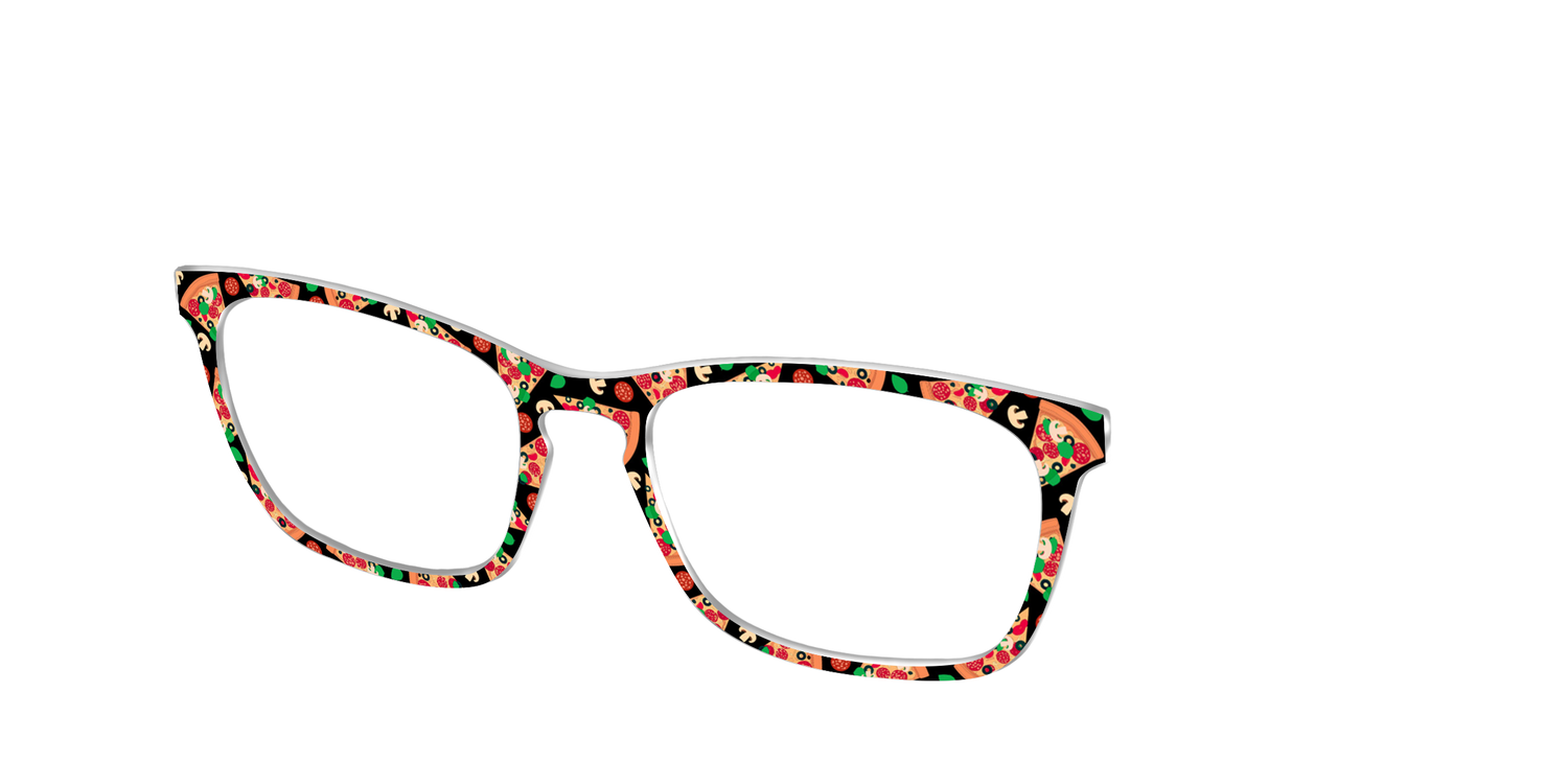 The Pizza Slices - Angle Top Image - Pair Eyewear