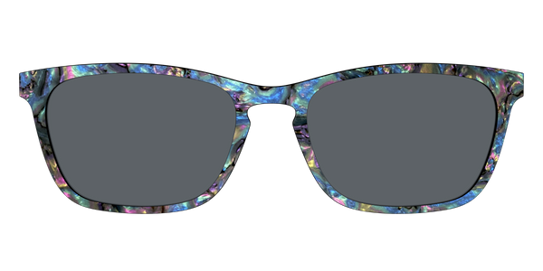 The Casper - Violet Pearlized Gradient Acetate Rose Gold Metal