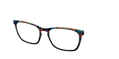 The Principal Plaid - Angle Top Thumbnail - Pair Eyewear