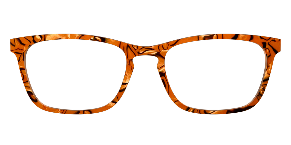 The Pumpkin Pearl Swirl - Front Top Image - Pair Eyewear