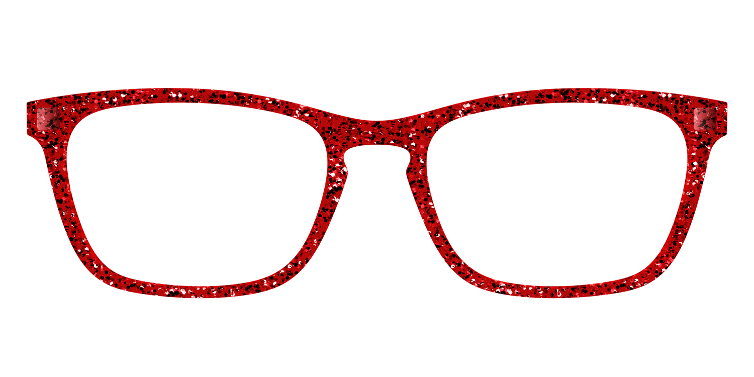 The Ruby Sparkle - Front Top Image - Pair Eyewear