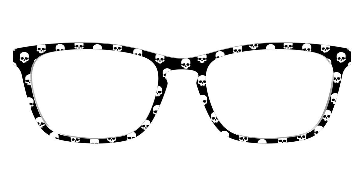 The Simple Spooky Skulls - Front Top Image - Pair Eyewear