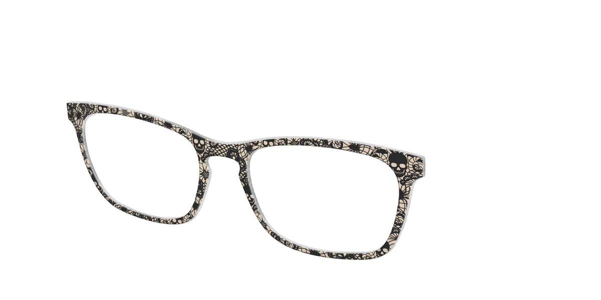 The Skull Lace - Angle Top Image - Pair Eyewear