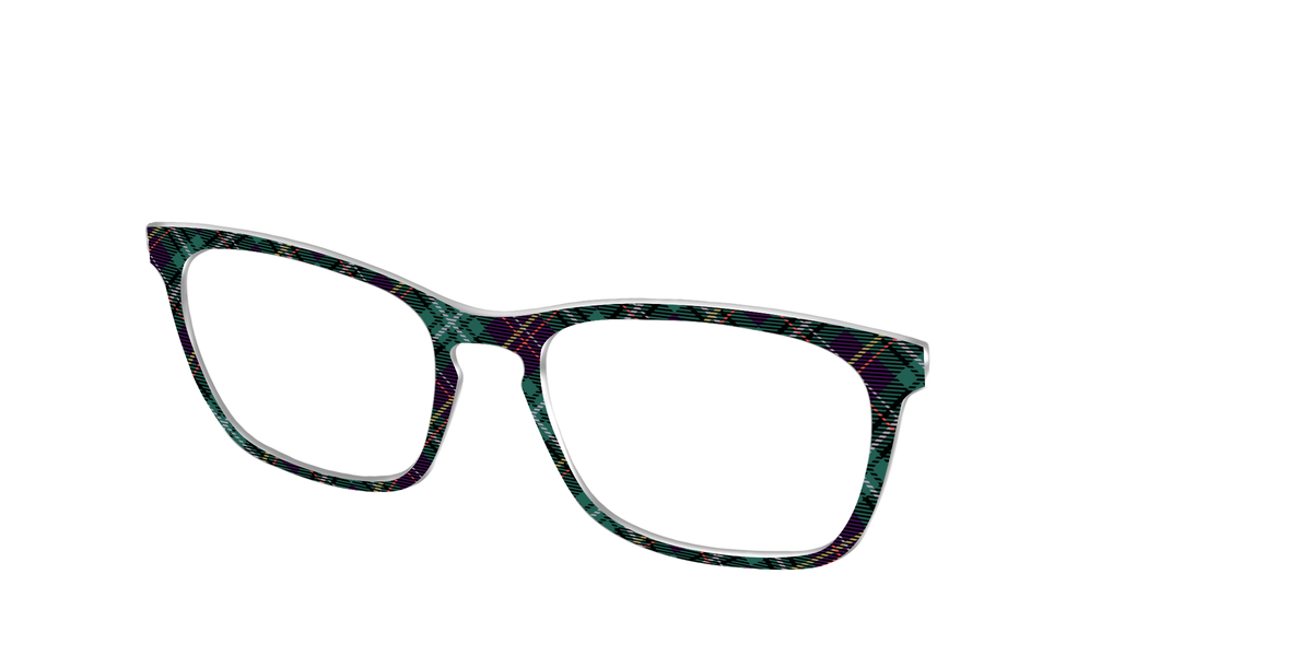 The Tall Tales Tartan - Angle Top Image - Pair Eyewear