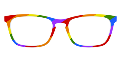 The Traditional Pride Flag - Front Top Thumbnail - Pair Eyewear
