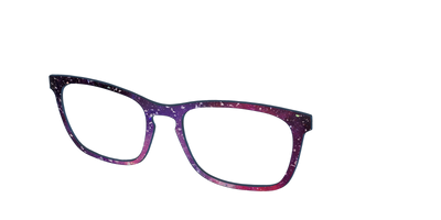The Twilight Sky with Holographic Glitter - Angle Top Thumbnail - Pair Eyewear